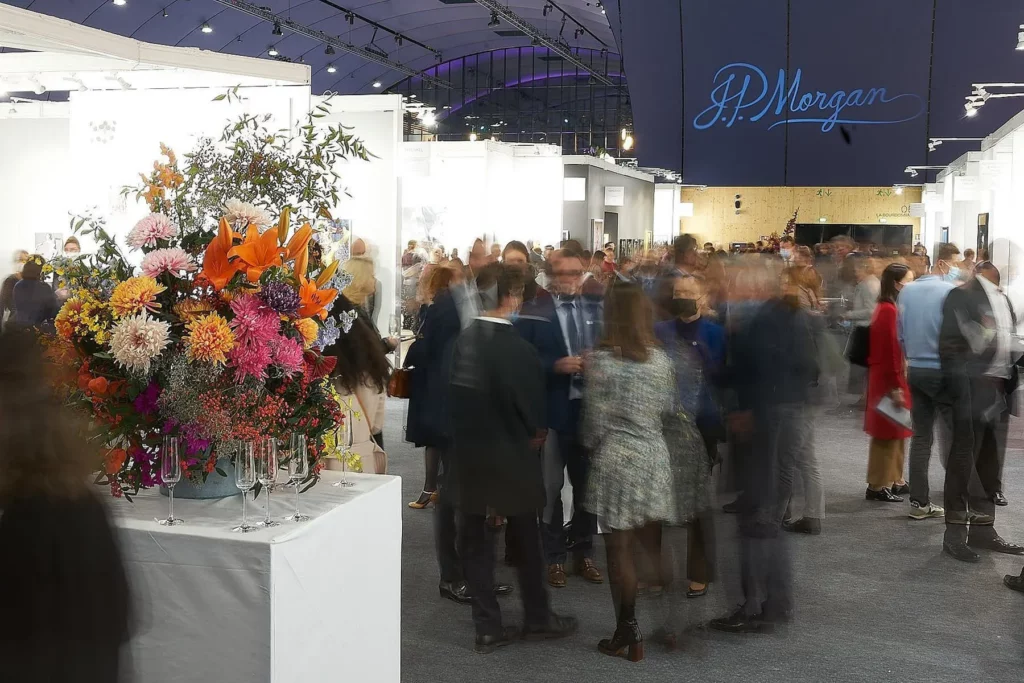 Soirée d'inauguration de Paris Photo au Grand Palais avec JPMorgan