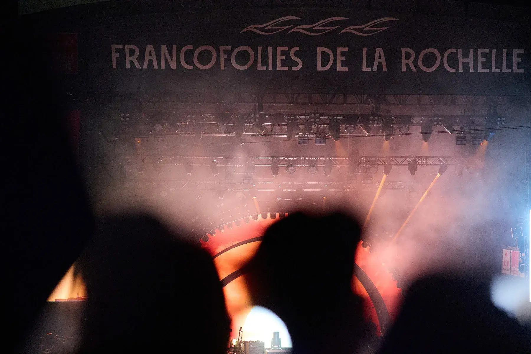 Photographe festival Francofolies 2025 : ambiance concert et public pour la CCAS.