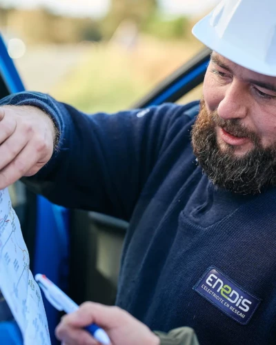 Portrait métier Enedis – réseau électrique